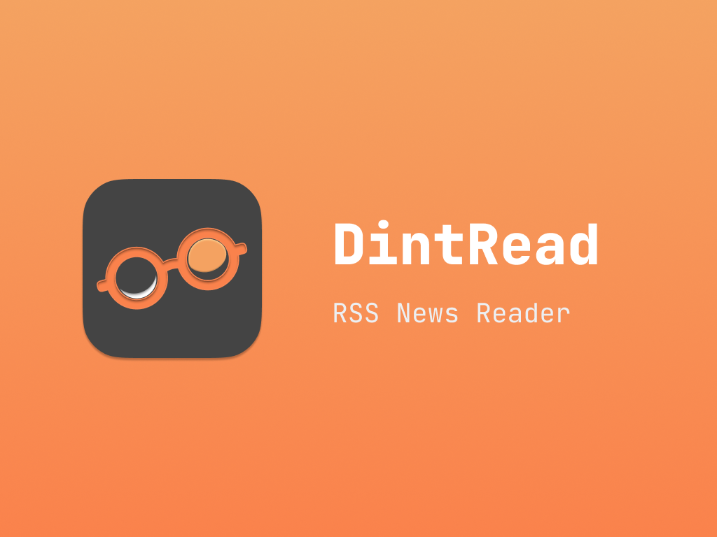 DintRead - RSS news reader v1.0 released
