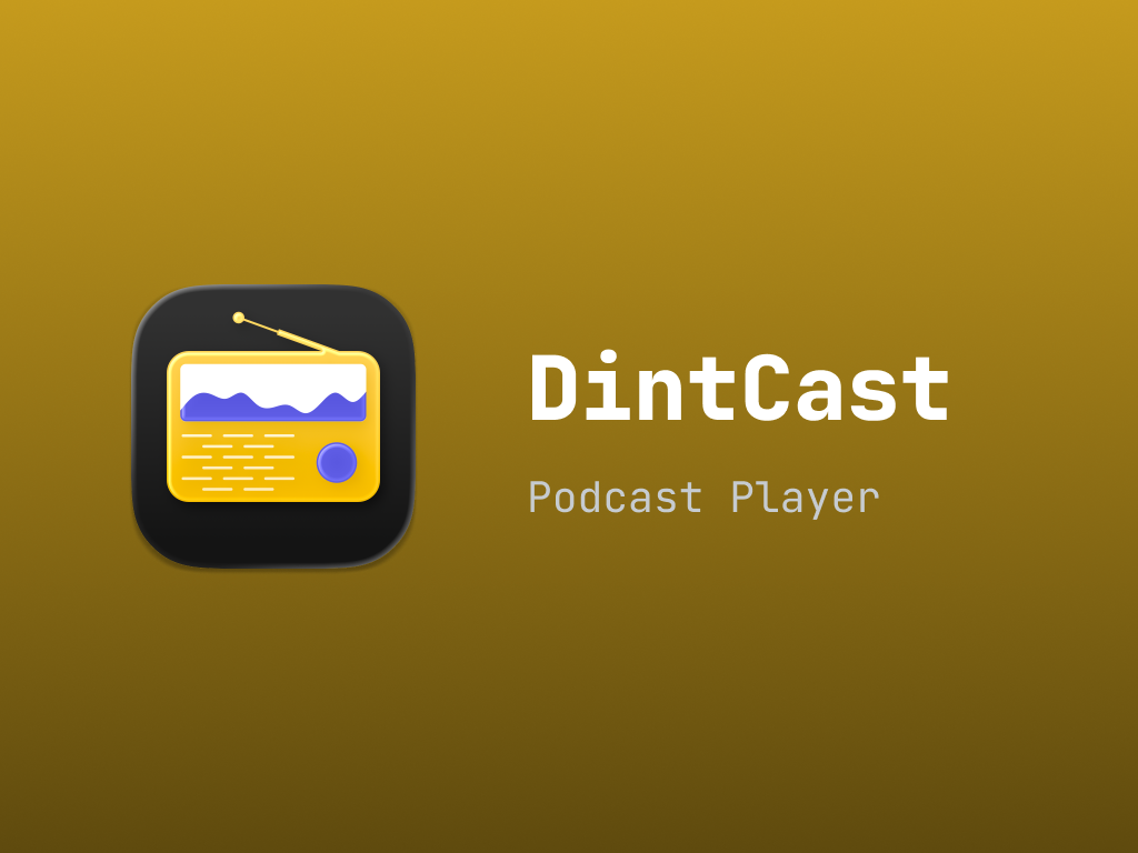 DintCast - Podcast Player v1.2 released
