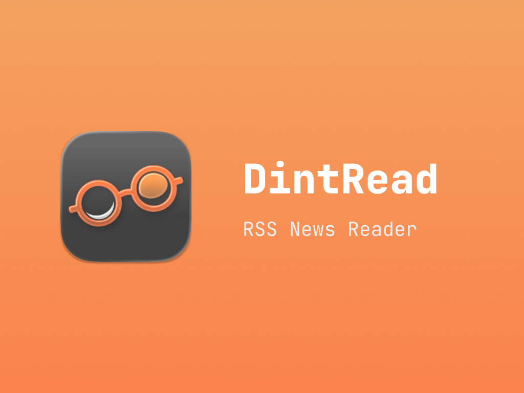 DintRead - RSS news reader v1.1 released