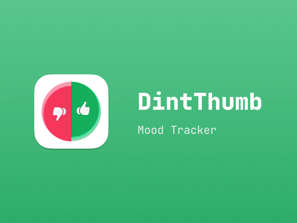DintThumb - Your Simple Mood Tracker for macOS